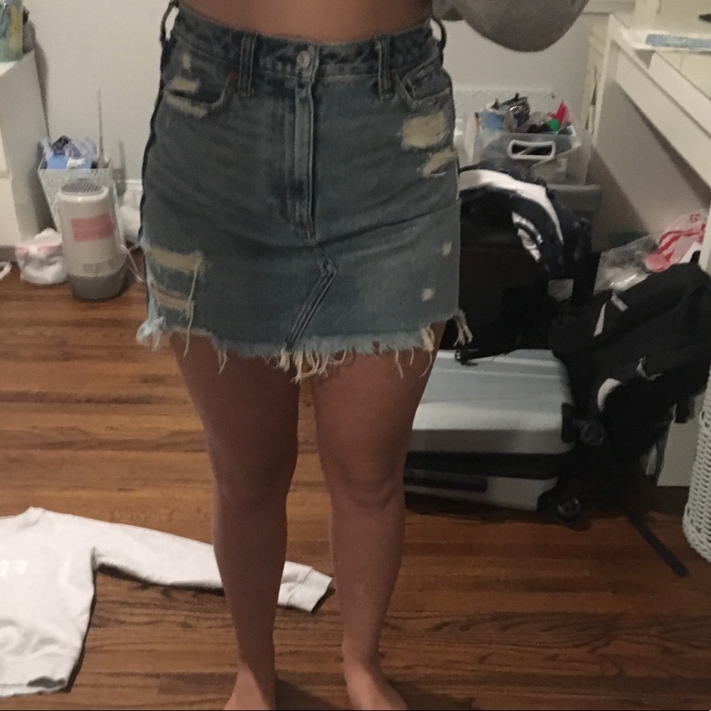 denim skirt
